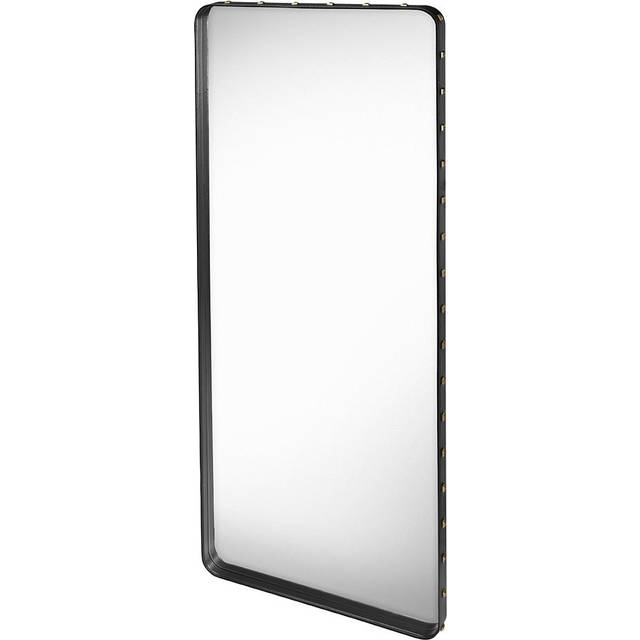 GUBI Adnet rectangular mirror Brown, large
