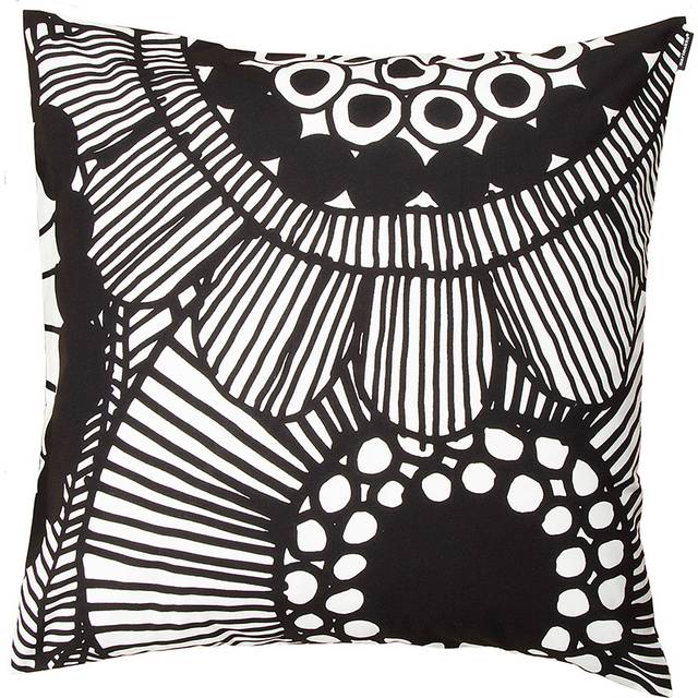 MARIMEKKO HOME Siirtolapuutarha Cushion Cover |Svart |50X50 cm