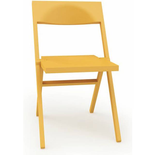 Alessi - Chaise empilable Piana - Blanc - Polypropylène chargé de fibre de verre - Designer David Chipperfield