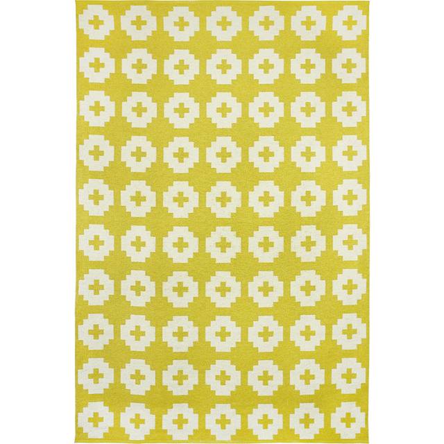 Brita Sweden Flower matta stor sun (gul) 170x250 cm