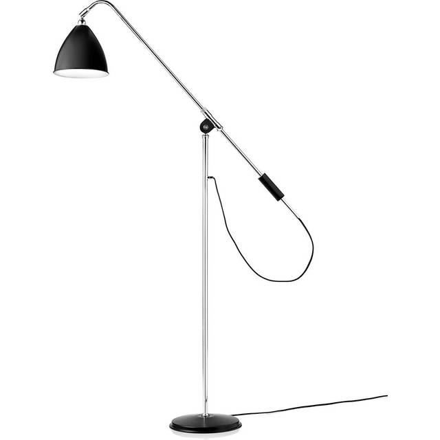 GUBI - Bestlite BL4 Floor Lamp ø21 Brass/Grey