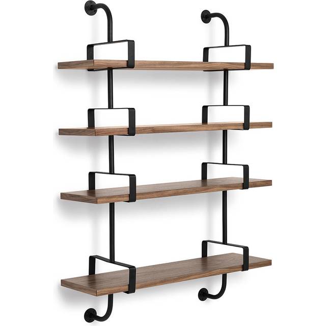 GUBI Démon Shelf L95 cm 1 Shelf American Walnut