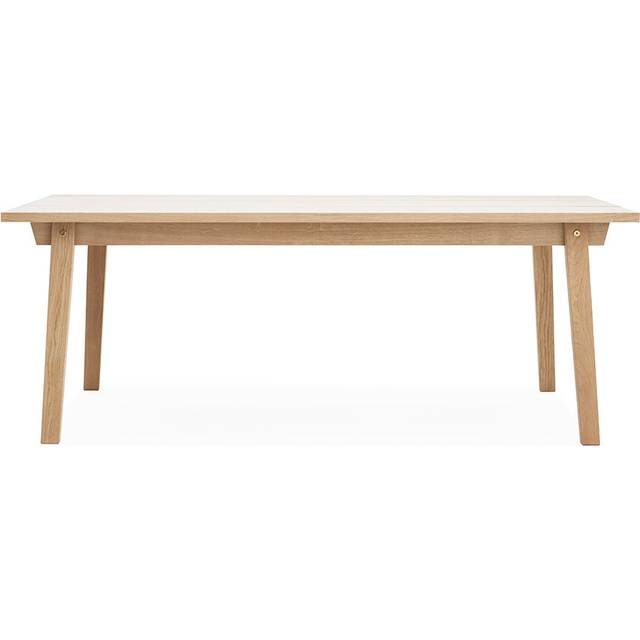 Normann Copenhagen - Slice Table 90 x 200 cm Oak - Matbord - Hans Hornemann - Träfärgad - Trä