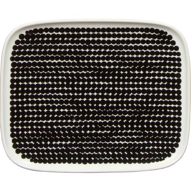 Marimekko Räsymatto fat 15x12 cm svart-vit