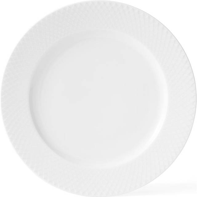 Rhombe Tallrik 27 cm Vit