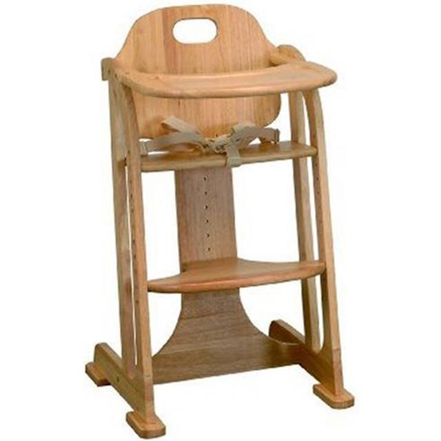 East Coast Multi Height Highchair - White