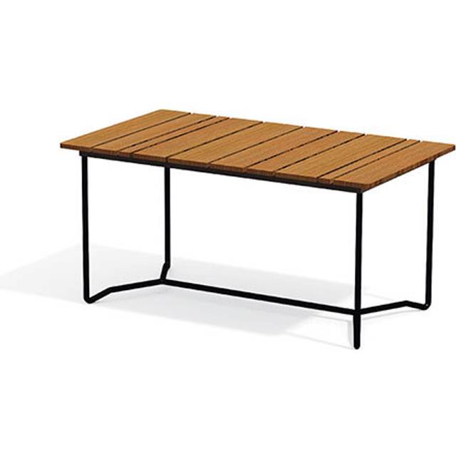 Skargaarden Grinda matbord Teak/svart 150 x 85 cm