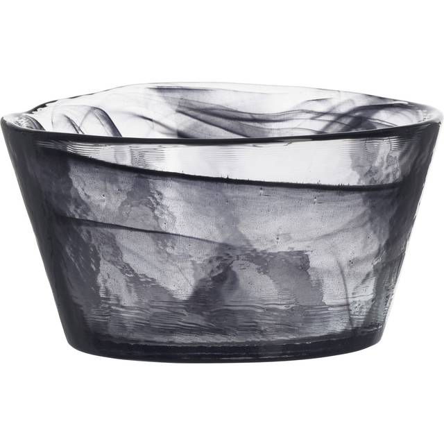 Kosta Boda Mine bowl small black