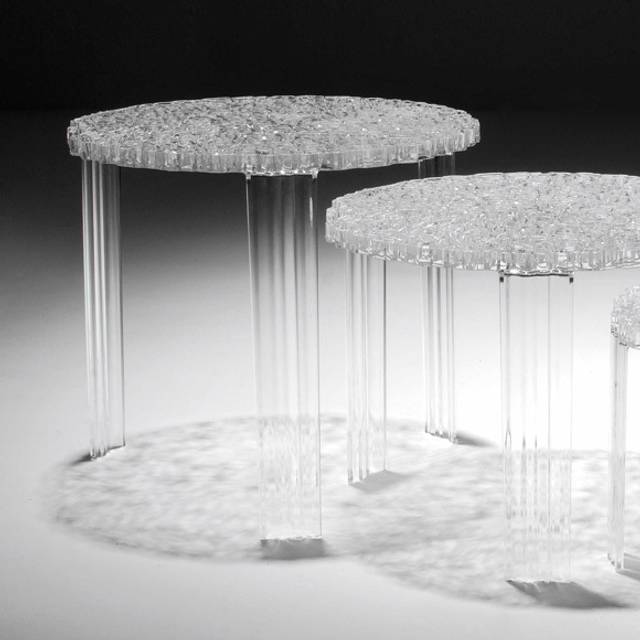 T-Table Side Table II, Crystal