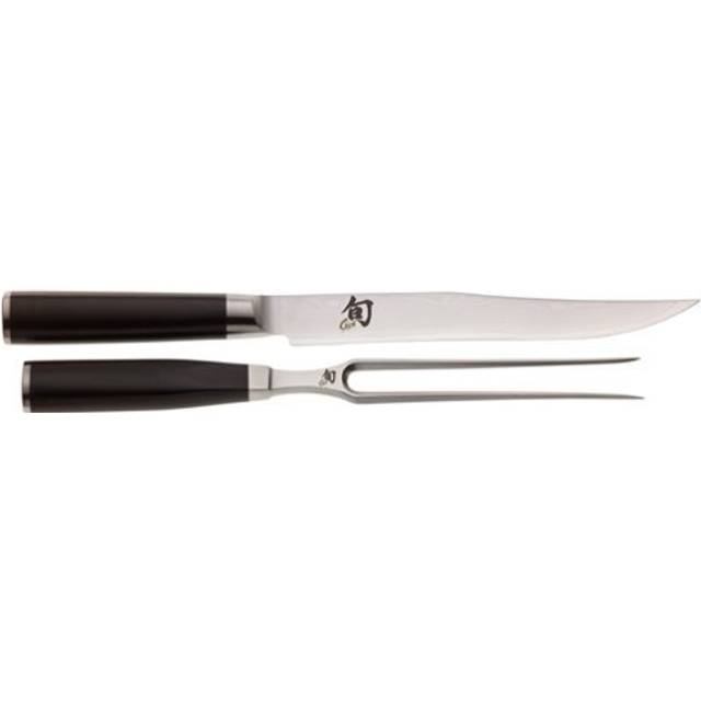 Kai Shun Carving Knife &amp; Fork Set (KAI-DMS-200)