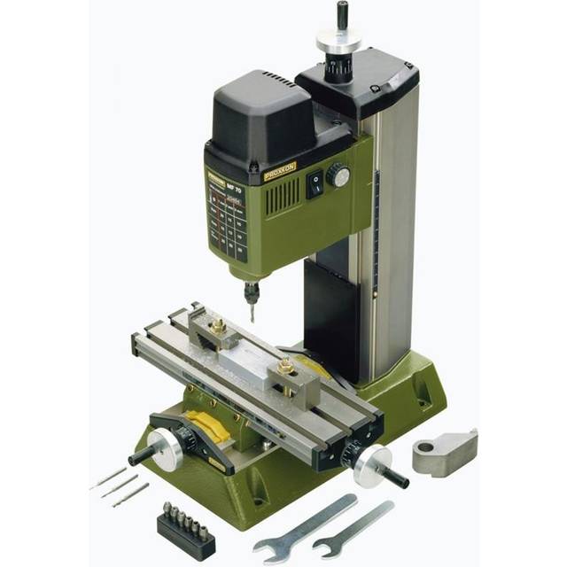 Proxxon 2227110 2227110-Microphresadora MF 70, 100 W, 230 v, simbi
