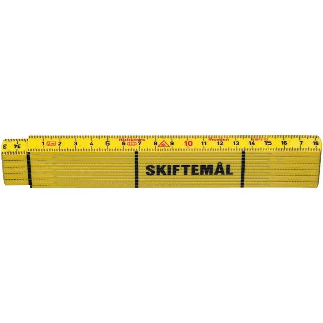 Hultafors G 59-2-12 GU Måttstock 2 meter Gul