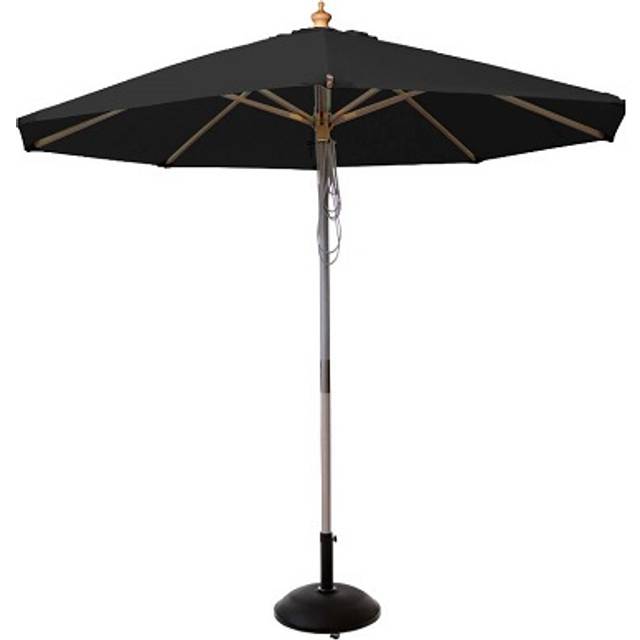 Cinas - Parasoll Capri/Nero&#xD8;3m st&#xE5;ng polyester - Svart - Parasoller - Fr&#xE5;n Homeroom