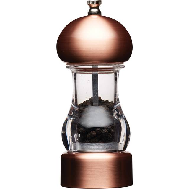 Copper Effect Clear Capstan Pepper Mill 14.5cm (Each)