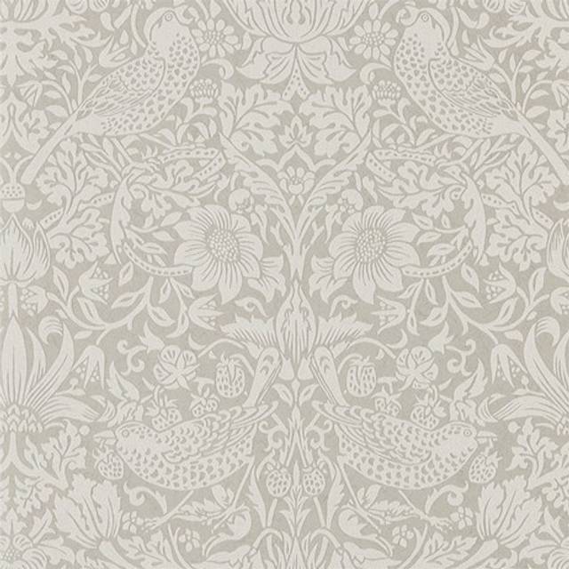 Pure Strawberry Thief Silver/Stone - 216017