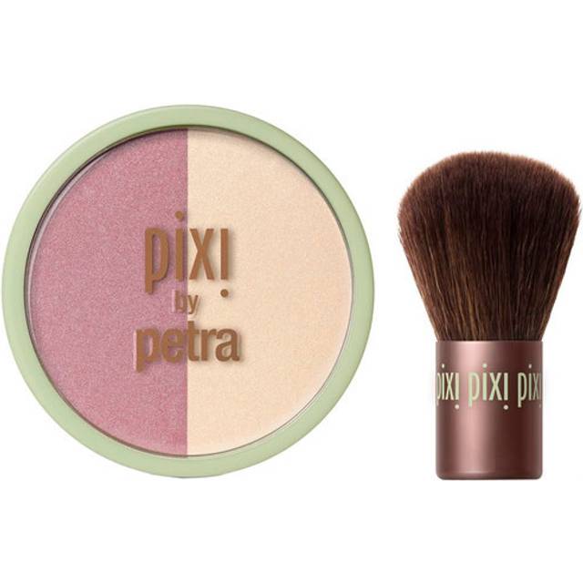 Pixi Beauty Blush Duo + Kabuki Peach Honey