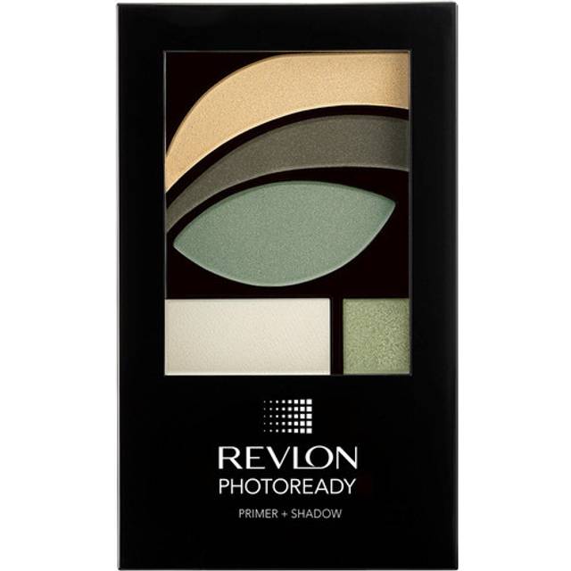 Revlon PhotoReady Eye Contour Kit  Eyeshadow Palette with 5 Wet/Dry Shades & Double-Ended Brush Applicator  Metropolitan (501)  0.1 oz Powder
