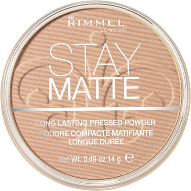 Rimmel London Stay Matte Pressed Powder Shade 001 Transparent