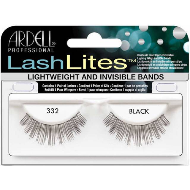 Ardell LashLites False Eyelashes - Black 332 (61332)