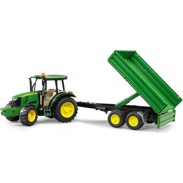 John Deere 5115 M Tractor with Tipping Trailer