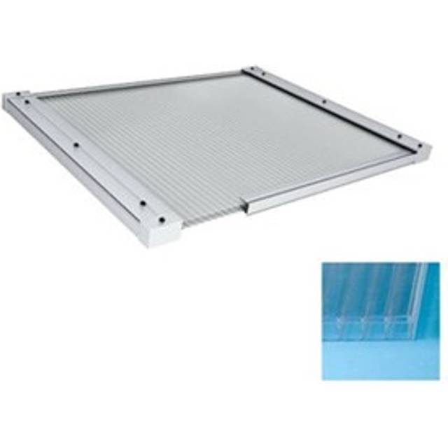 Kanaltak Komplett Klar Alu 10 mm - 3,0 x 10,752 m