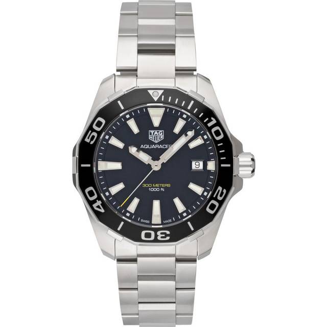 TAG Heuer orologio uomo Aquaracer nero 41mm quarzo acciaio WAY111A.BA0928