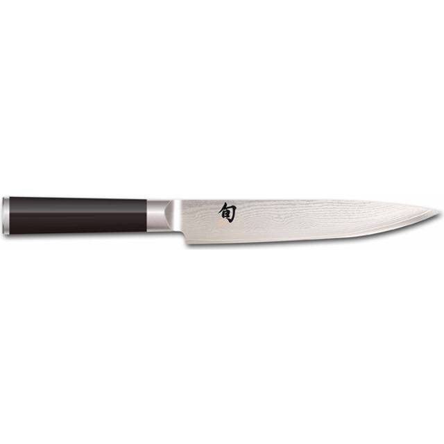 Kai Shun DM-0768 Köttkniv, Silver, Svart