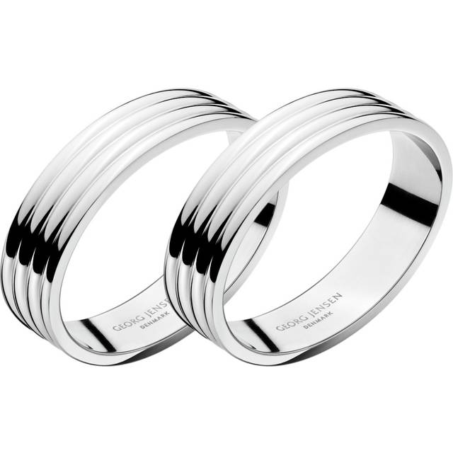 Georg Jensen - Servettringar Bernadotte 2 st - Silver