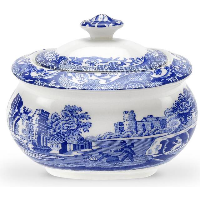 Blue Italian Sockerskål, 25cl - Spode