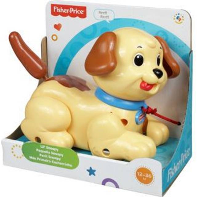 Fisher-Price Lil' Snoopy Pull Along Toy Dog for Walking
