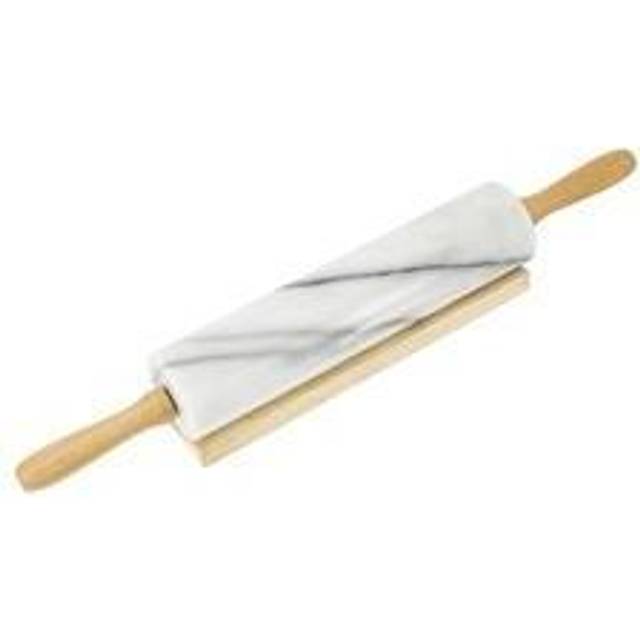Judge, Marble - Rolling Pin (6cm H X 47cm W X 6cm D)