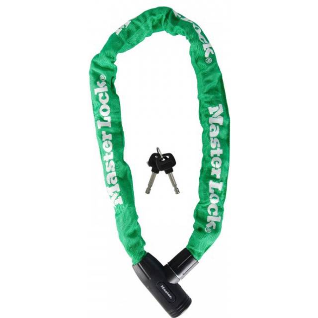 Master Lock 8mm x 900mm Chain With Integrated Key Lock - Blue