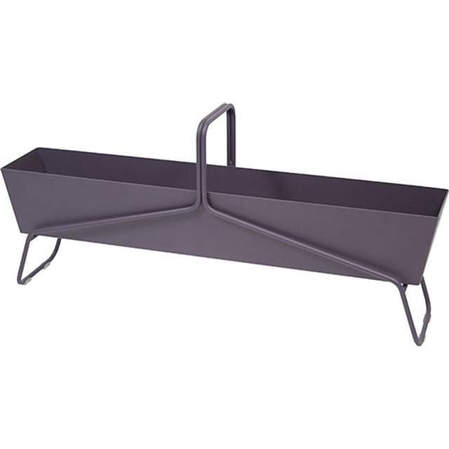 Fermob - Basket Planter - zederngrün/texturiert/BxHxT 119x54x25cm/UV-beständig/Füße abnehmbar - cedar green (54.0 x 119.0 x 25.0cm)
