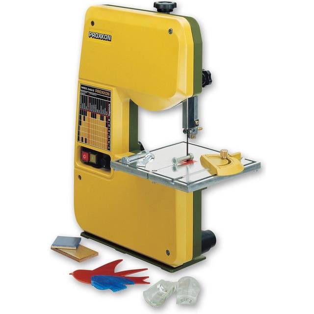 Proxxon Micromot Bordsbandsåg MBS 240/E 230 V 85 W Sågblad, längd 1065 mm