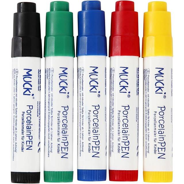 Glas- och porslinstusch spets 2-5 mm 5-pack