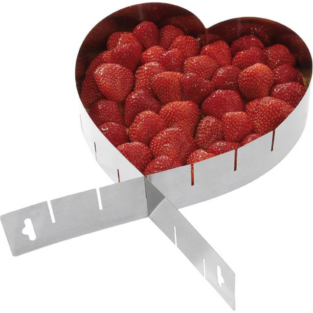 Westmark - Heart-shaped extendable cake frame