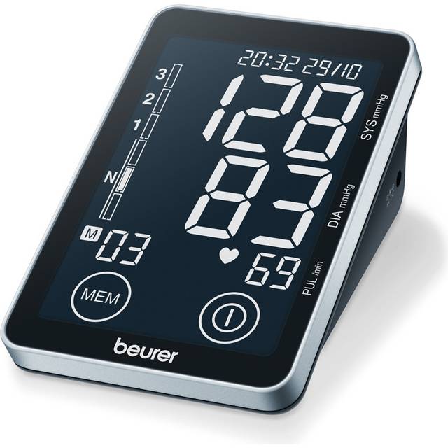 Upper arm blood pressure monitor with touch screen display Beurer BM 58