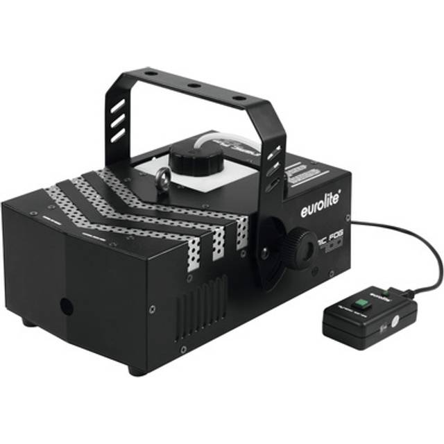 Eurolite DYNAMIC FOG 700 Rökmaskin inkl. trådbunden fjärrkontroll, inkl. monteringsfäste, med ljuseffekt
