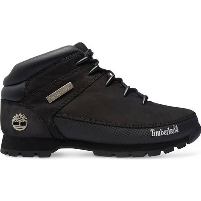 Timberland Men's Euro Sprint Leather Hiker Boots - Black - UK 8
