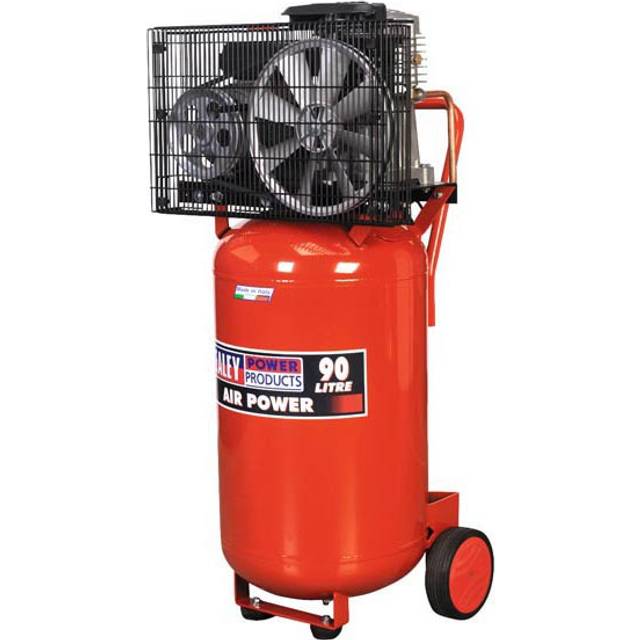 Sealey SAC1903B Compressor 90ltr Vertical Belt Drive 3hp