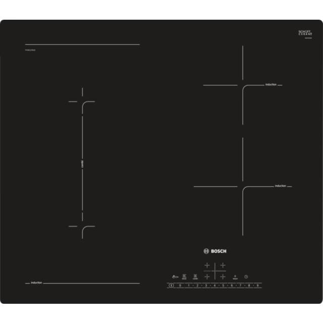 Bosch PVS651FB1E 60 cm Induction hob - Black Glass