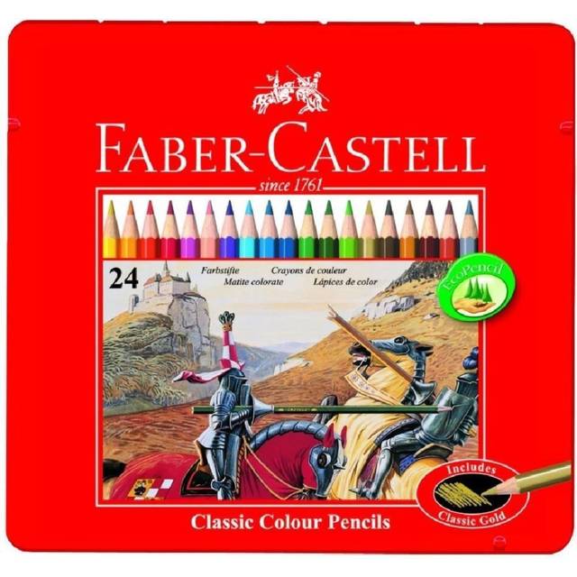 Färgpenna Faber Classic 24/fp