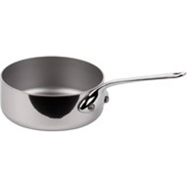 Mauviel M'Minis 1 mm Stainless Steel Mini Saute Pan With Cast Stainless Steel Handle  2.7-in  Made in France