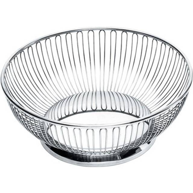 Alessi - 826 Wire Basket Ø20.5cm - edelstahl/glänzend poliert/H 7,7cm / Ø 20,5cm - stainless steel (21.1 x 21.5 x 8.0 x &#8960;20.5cm)