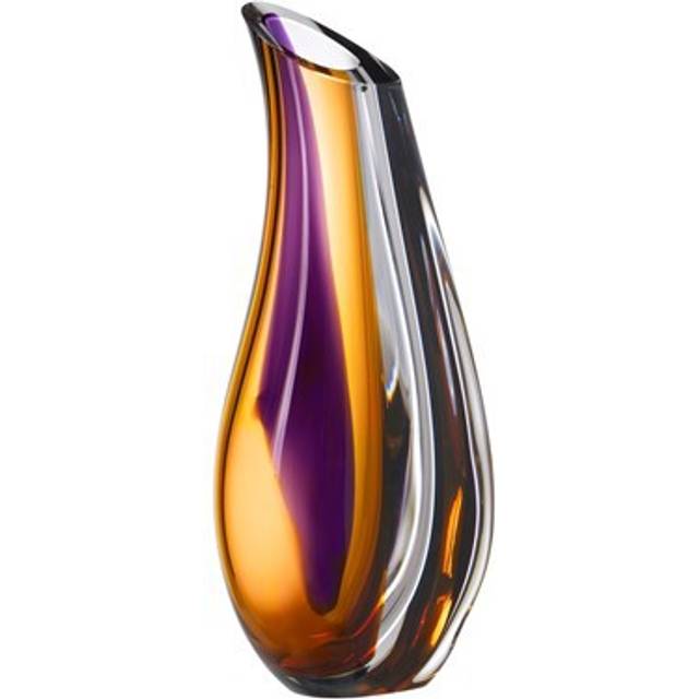 Orchid Vase Purple/Amber Big