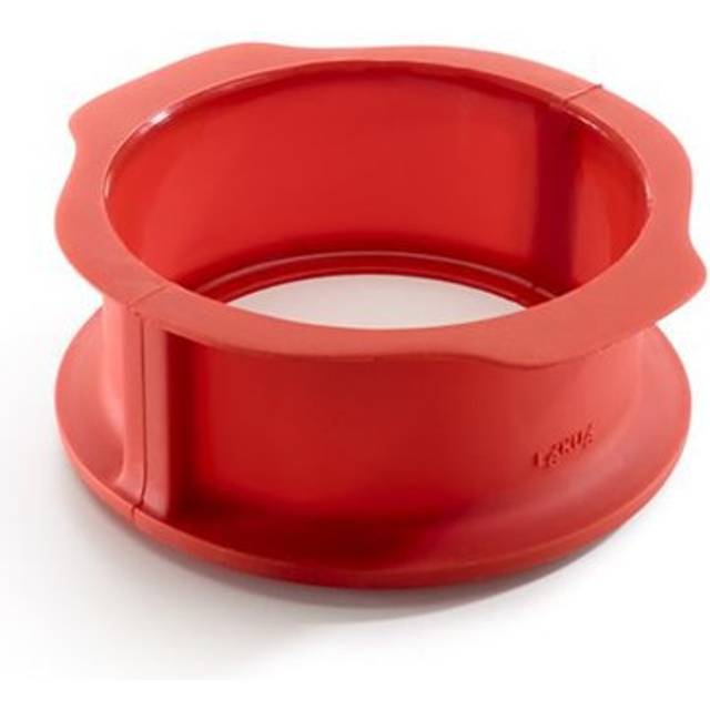Lékué Duo Form, 15 cm, silikon, röd, 15 x 15 x 8 cm