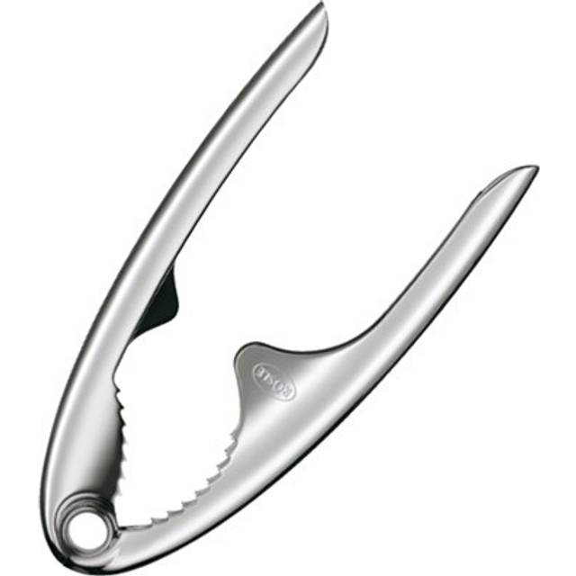 RÖSLE nötknäppare, ädel och stabil nötöppnare för varje nötskål, 18/10 rostfritt stål, diskmaskinssäker, silver