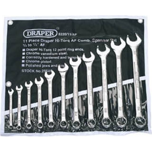 Draper 29546 11 Piece Imperial Combination Spanner Set