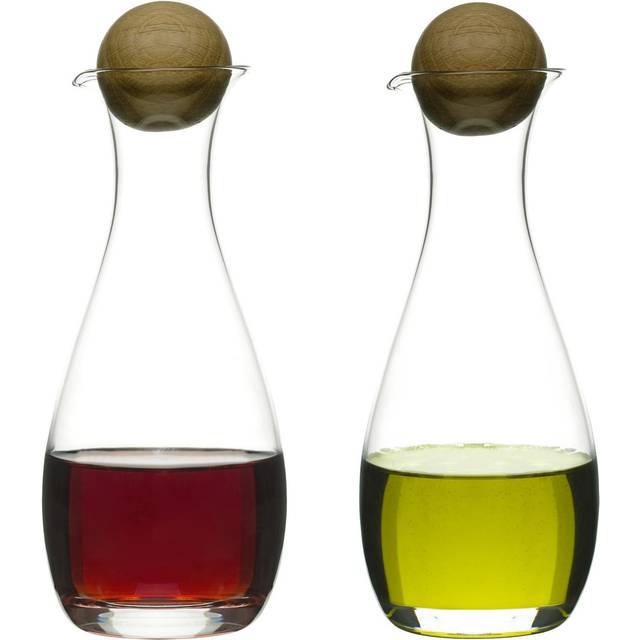 Nature Olja/Vinägerflaska med Ekkork 2-Pack