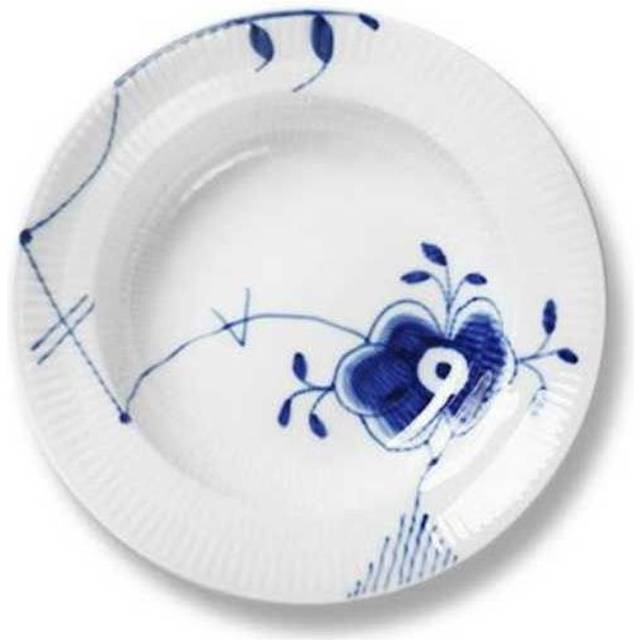 Royal Copenhagen - Blue Fluted Mega Djup Tallrik 21 cm - Djupa tallrikar - Karen Kjældgård-Larsen